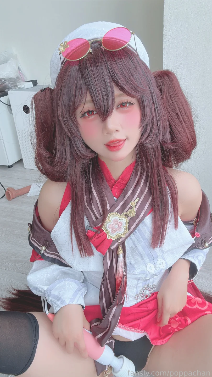 PoppaChan - 胡桃 HuTao [30P-33MB] tg@simisebaisi 【丝足阁】018.webp